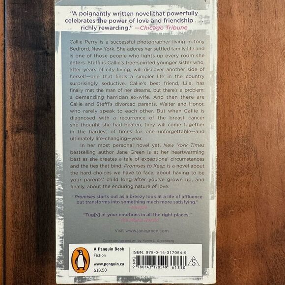 3/$15 📚📖 Promises to Keep by Jane Green - Picture 2 of 4